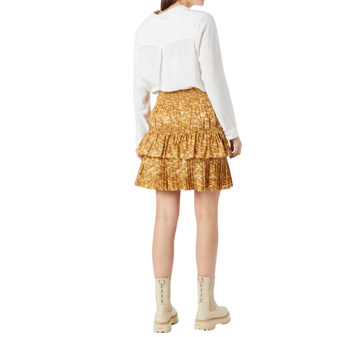 Falda Fruncida Talle Alto Scotch & Soda