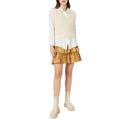 Falda Fruncida Talle Alto Scotch & Soda