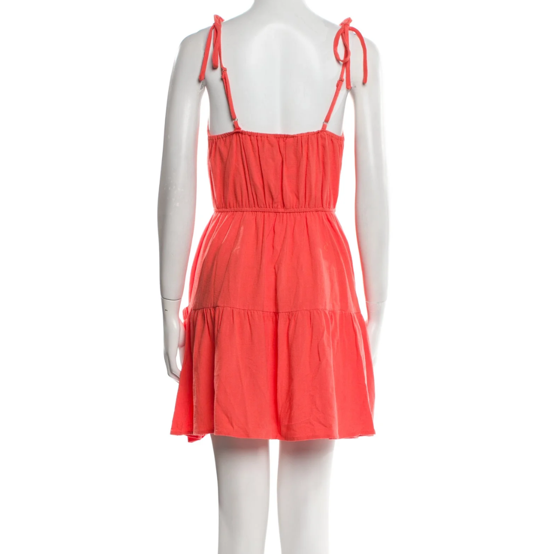 Vestido de Verano Escote Cuadrado