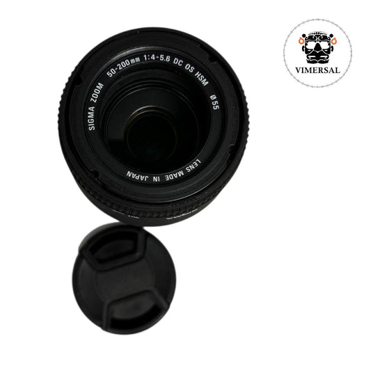 Lente Sigma DC 50-200mm f4-5.6 Semi Nuevo Para Camara Canon SLR