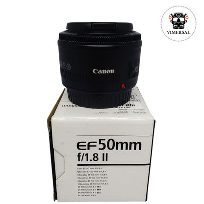 Lente Canon EF 50mm f/1.8 II Nuevo