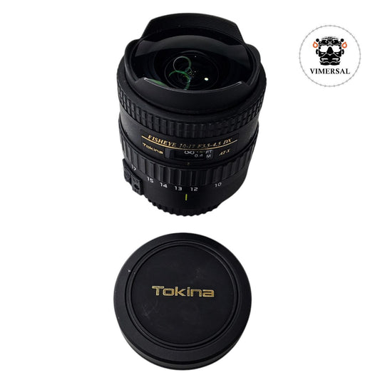 Lente Tokina 10-17mm f3.5-4.5 (Fisheye) Para Camara Canon Semi Nuevo